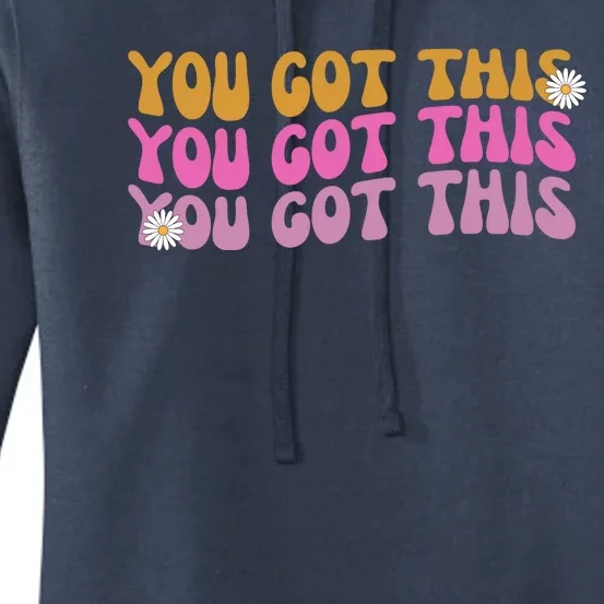 You Got This Retro Motivational Cute Women's Pullover Hoodie