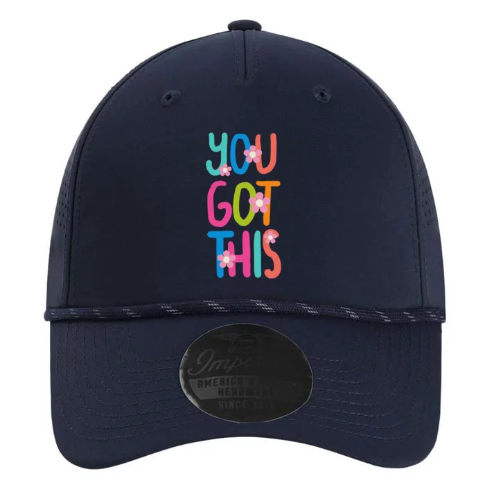 You Got This Colorful Floral Motivational Quote Performance The Dyno Cap