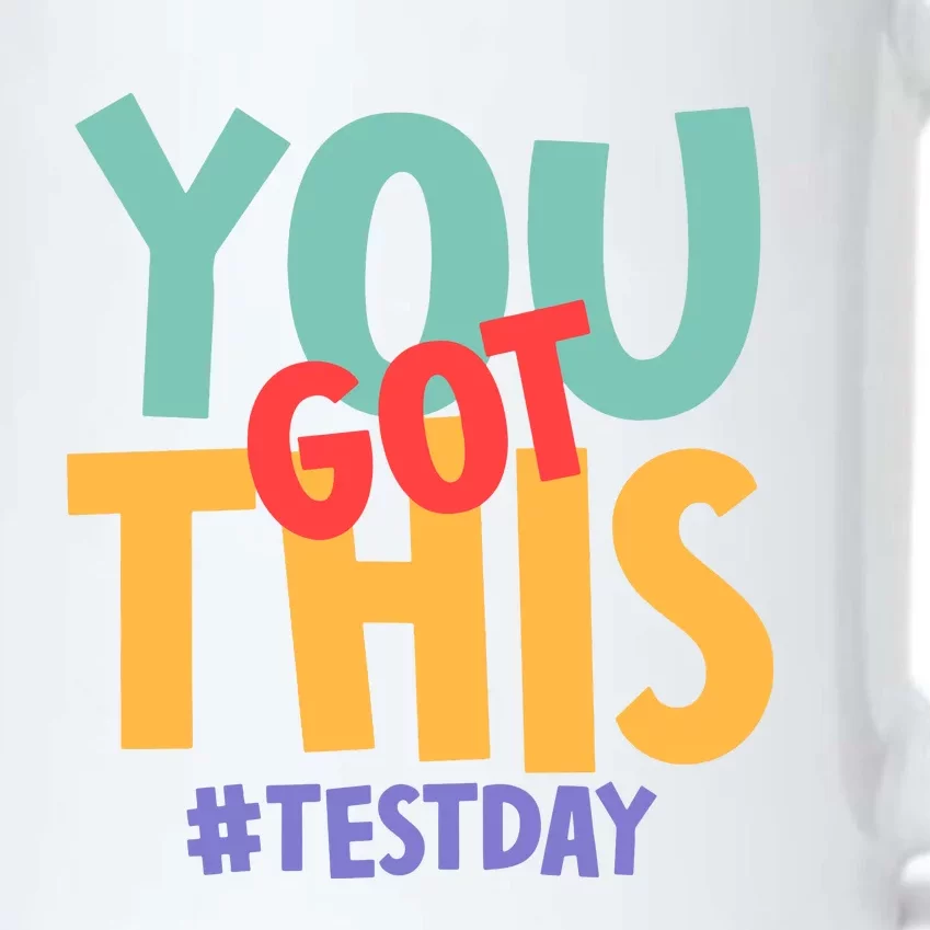 You Got This #Testday Black Color Changing Mug