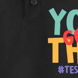 You Got This #Testday Dry Zone Grid Performance Polo