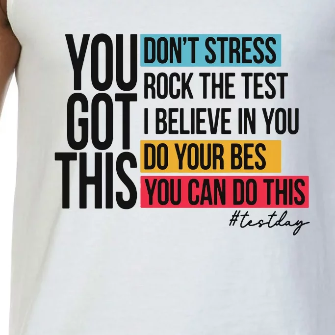 You Got This Test Day Testing Comfort Colors® Tank Top