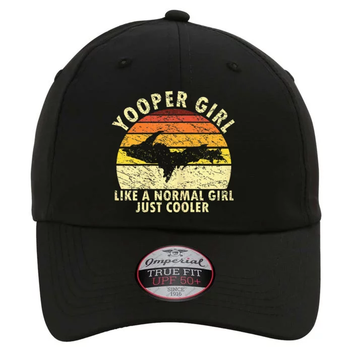 Yooper Girl Upper Peninsula Retro Upper Michigan The Original Performance Cap