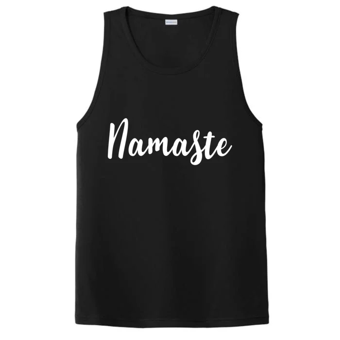 Yoga Greeting Yogi Yogini Yoga Teacher Namaste Gift Performance Tank