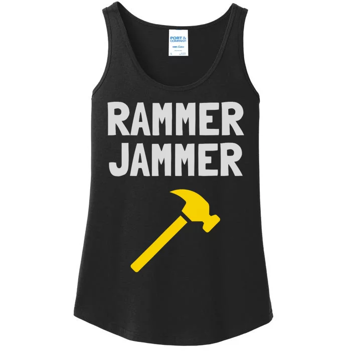 Yellow Hammer Alabama Football Rammer Jammer Ladies Essential Tank