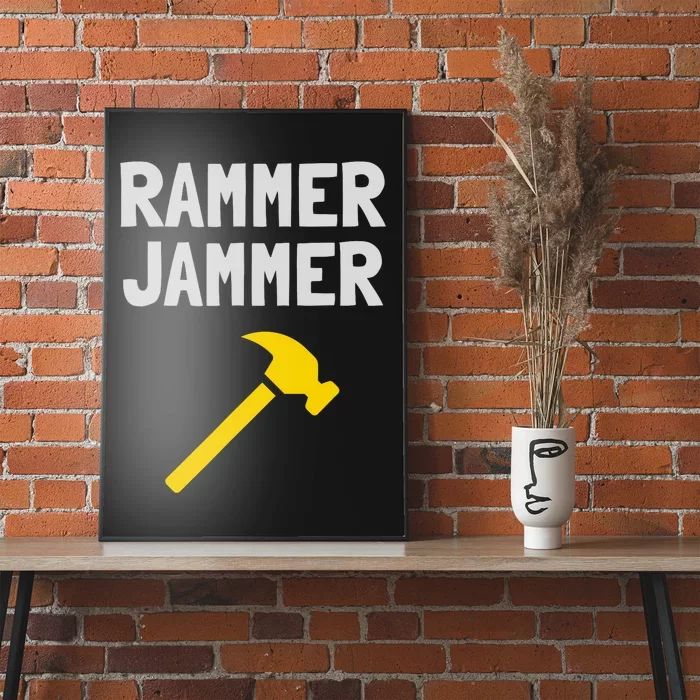 Yellow Hammer Alabama Football Rammer Jammer Poster