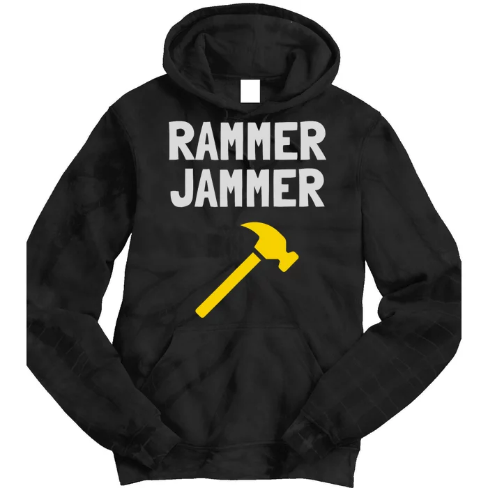 Yellow Hammer Alabama Football Rammer Jammer Tie Dye Hoodie