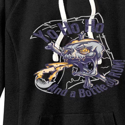 Yo Ho Ho And A Bottle Of Rum! Gift Women's Fleece Hoodie