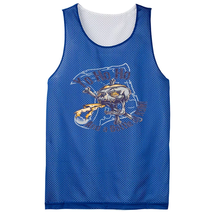 Yo Ho Ho And A Bottle Of Rum! Gift Mesh Reversible Basketball Jersey Tank