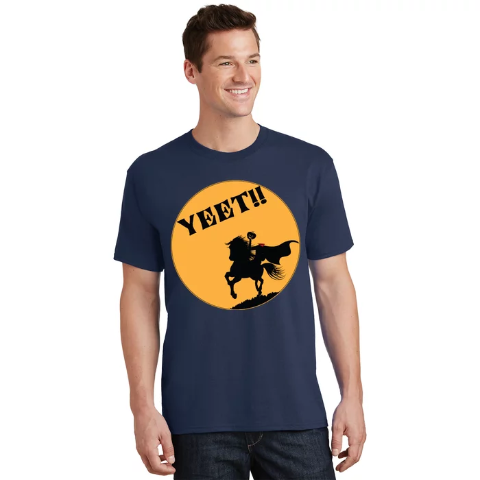 YEET!! Headless Horseman Funny Halloween T-Shirt