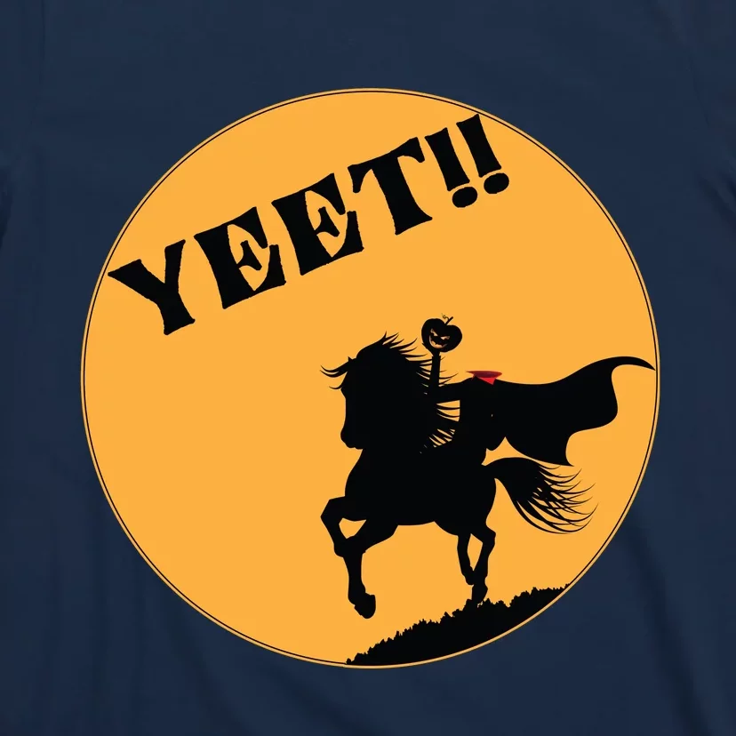 YEET!! Headless Horseman Funny Halloween T-Shirt