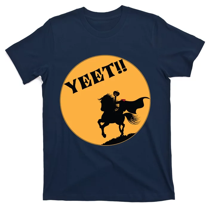 YEET!! Headless Horseman Funny Halloween T-Shirt