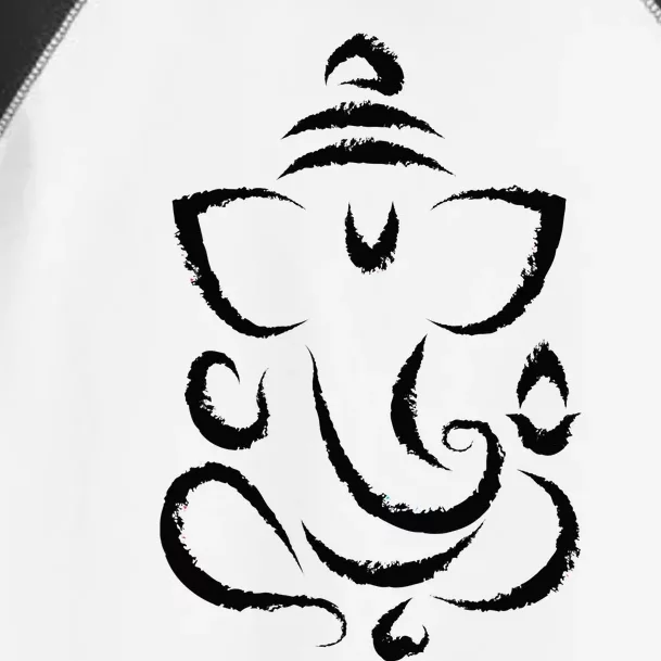 Yoga Hindu Indian Meditation Deepavali Diwali Rangoli Ganesh Toddler Fine Jersey T-Shirt