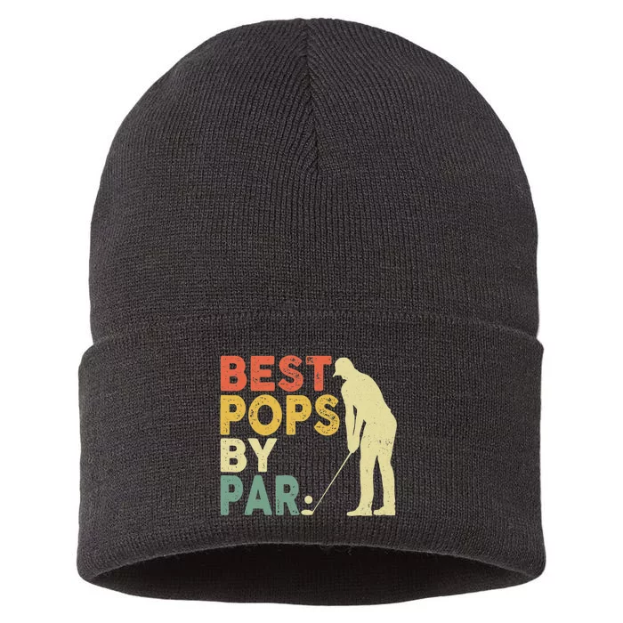 Your Hole Is My Goal Golf Player Golfing Humor Pun Sustainable Knit Beanie