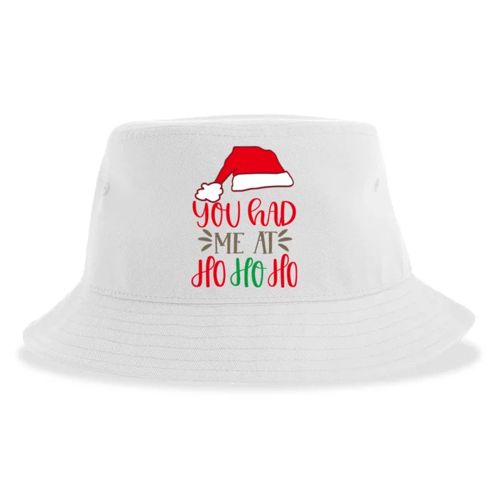 You Had Me At Ho Ho Ho Sustainable Bucket Hat