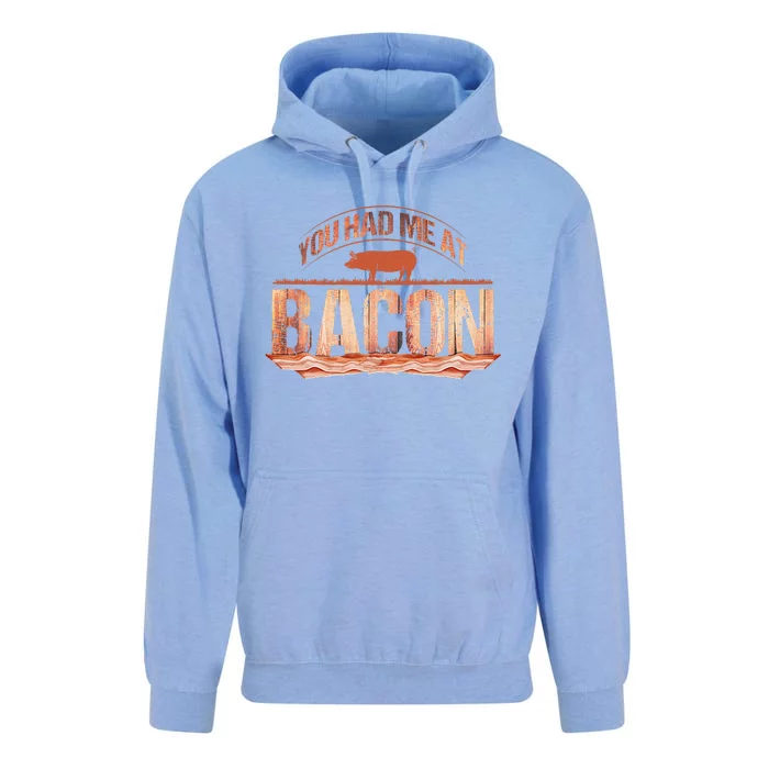 You Had Me At Bacon Unisex Surf Hoodie