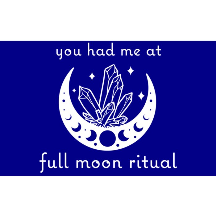 You Had Me At Full Moon Ritual Moon Phase Witch Tarot Gift Bumper Sticker