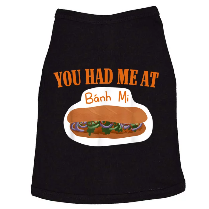 You Had Me At Banh Mi Doggie Tank