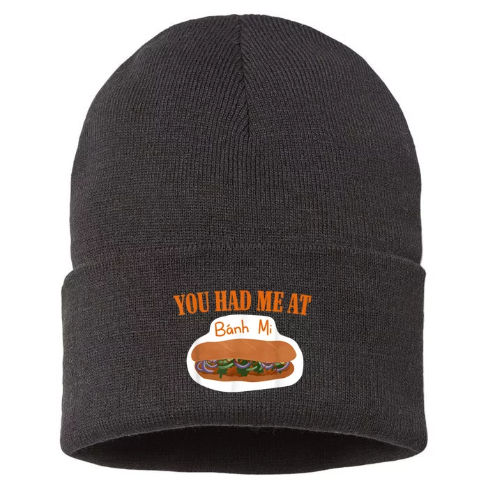 You Had Me At Banh Mi Sustainable Knit Beanie