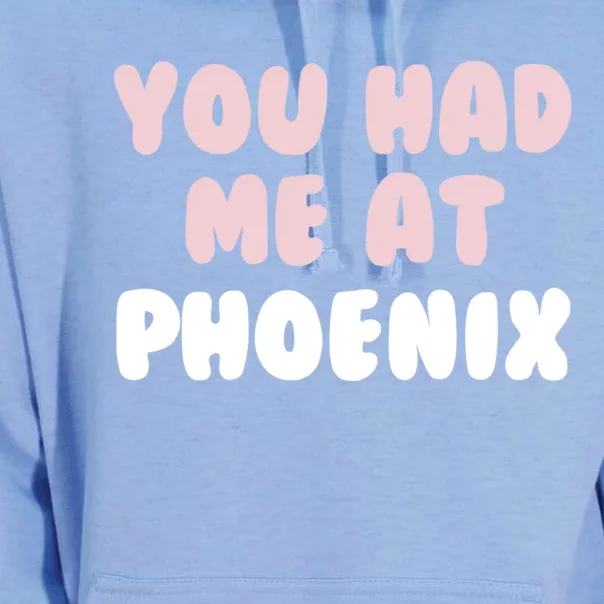 You Had Me At Phoenix Arizona Couples Az Lovers American Great Gift Unisex Surf Hoodie