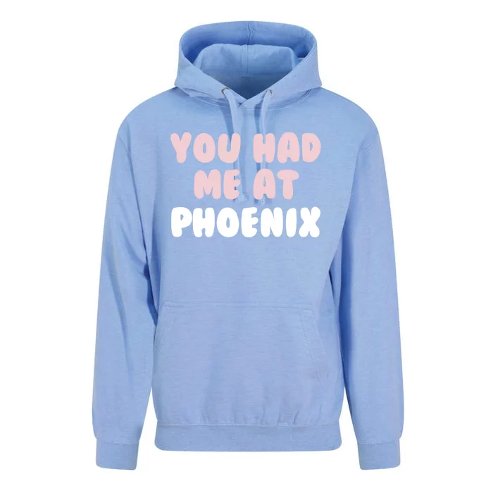 You Had Me At Phoenix Arizona Couples Az Lovers American Great Gift Unisex Surf Hoodie