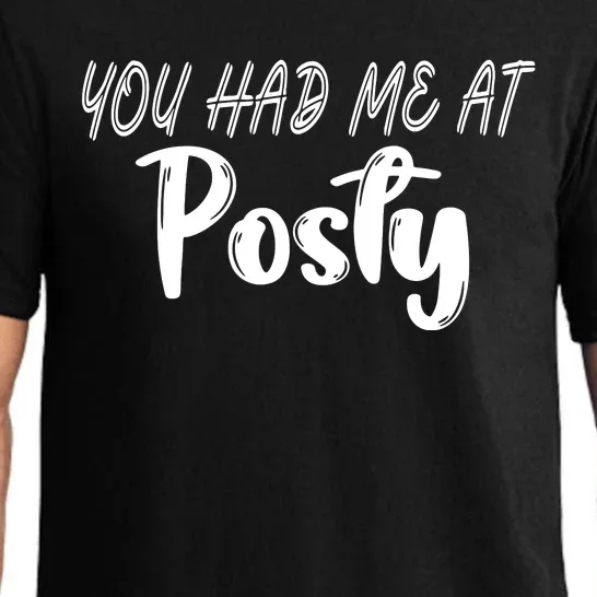 You Had Me At Posty Pajama Set