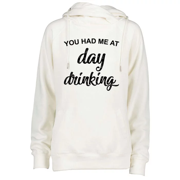 You Had Me At Day Ing Cool Gift Womens Funnel Neck Pullover Hood