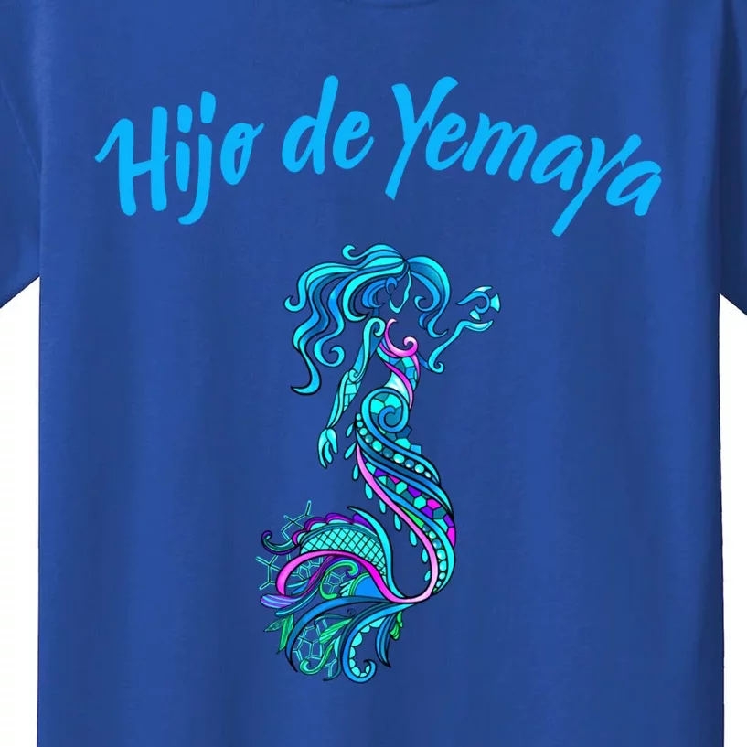 Yemaya Hijo Orishas Goddess Ifa Yoruba Religion Water Deity Gift Kids T-Shirt