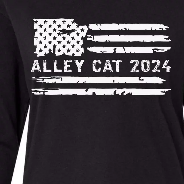 You Have The Morals Of An Alley Cat Debate 2024 Womens Cotton Relaxed Long Sleeve T-Shirt