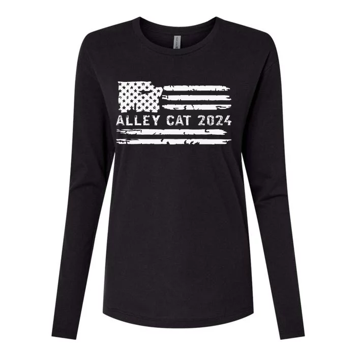 You Have The Morals Of An Alley Cat Debate 2024 Womens Cotton Relaxed Long Sleeve T-Shirt