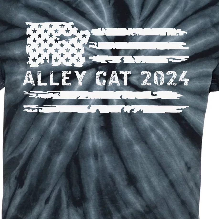 You Have The Morals Of An Alley Cat Debate 2024 Kids Tie-Dye T-Shirt