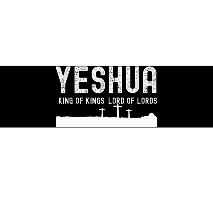 Yeshua Hamashiach The Messianic Messiah Bumper Sticker