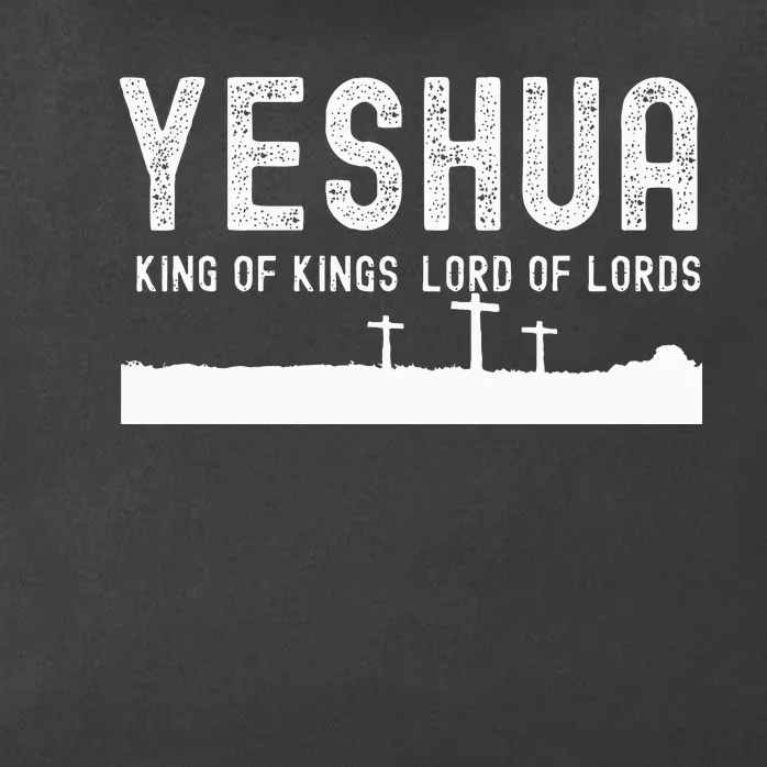 Yeshua Hamashiach The Messianic Messiah Zip Tote Bag