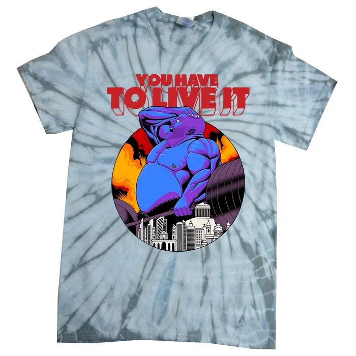 You Have To Live It Kyriakos Grizzly Tie-Dye T-Shirt