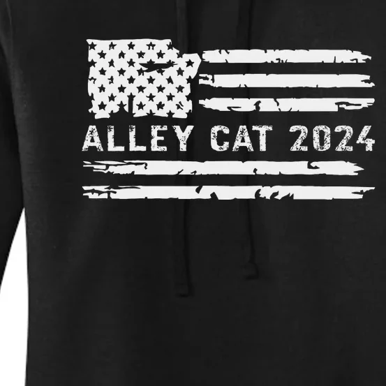 You Have The Morals Of An Alley Cat Debate 2024 Humor Women's Pullover Hoodie