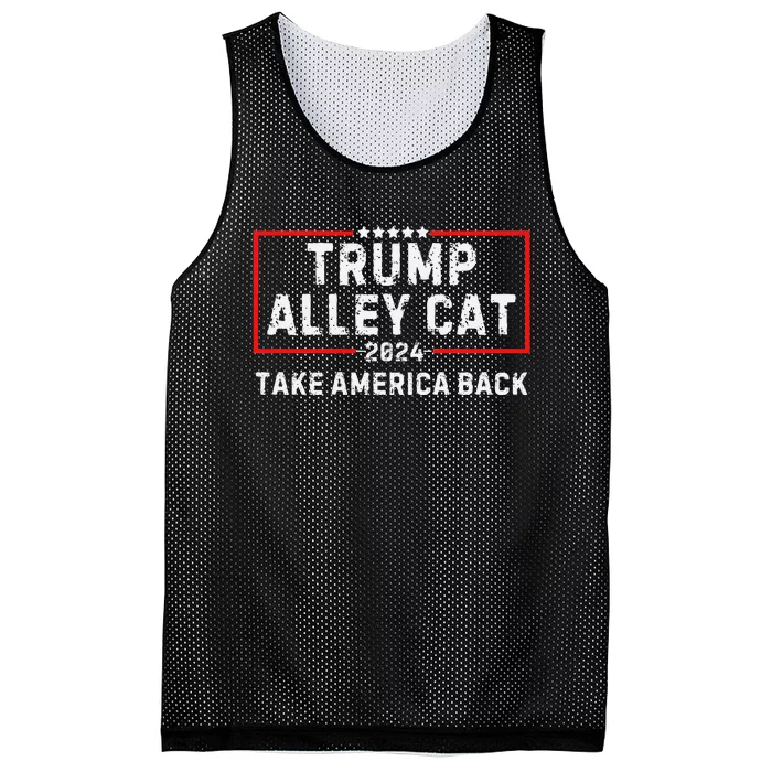 You Have The Morals Of An Alley Cat Pro Trump 2024 Mesh Reversible Basketball Jersey Tank