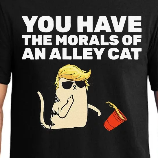 You Have The Morals Of An Alley Cat Pajama Set