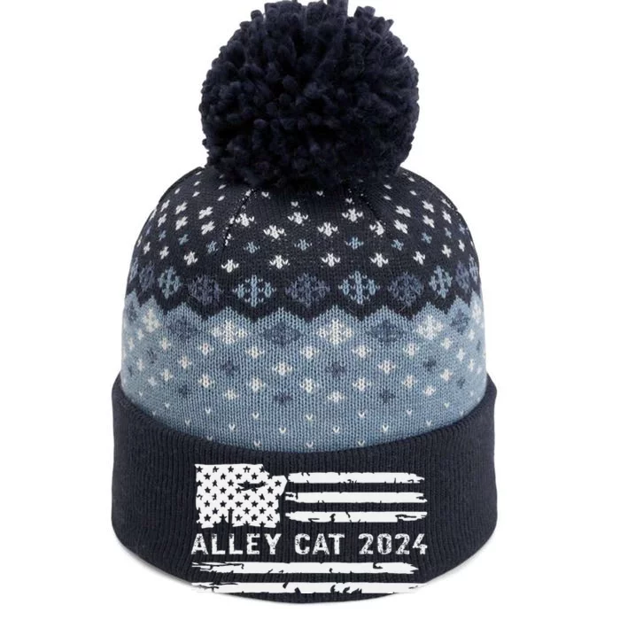 You Have The Morals Of An Alley Cat Debate 2024 Funny The Baniff Cuffed Pom Beanie