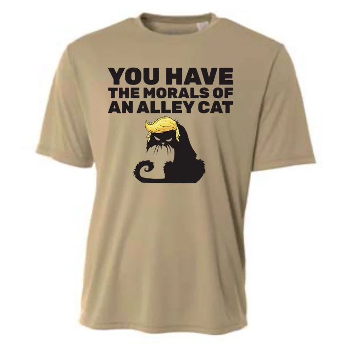 You Have The Morals Of An Alley Cat Cooling Performance Crew T-Shirt