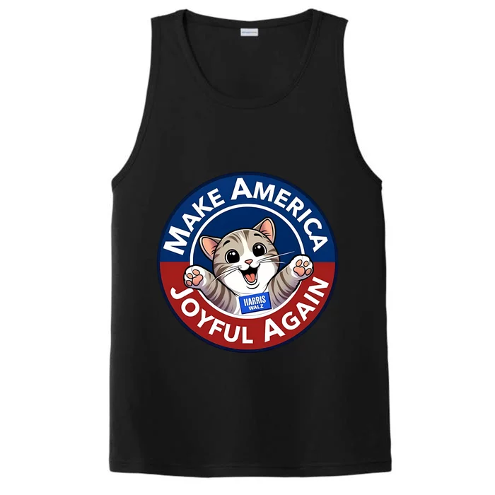 Yesica Harris Walz Make American Joyful Again Performance Tank