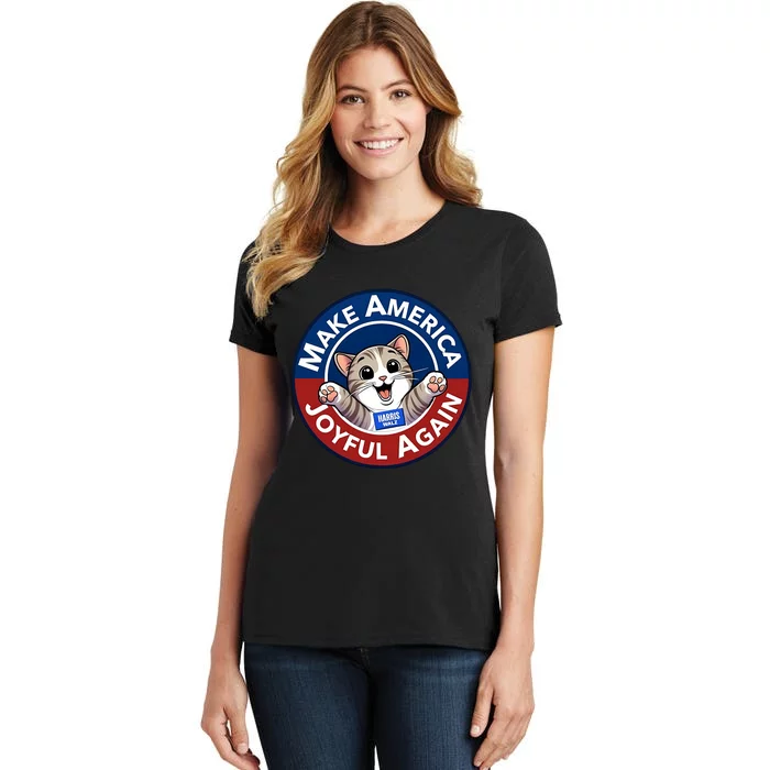 Yesica Harris Walz Make American Joyful Again Women's T-Shirt