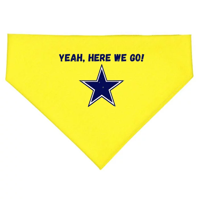 Yeah Here We Go! USA-Made Doggie Bandana