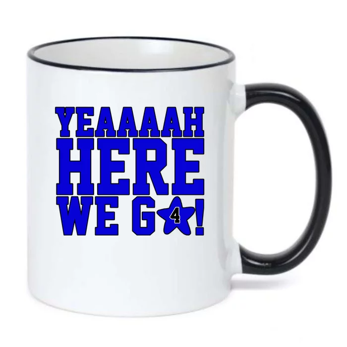 Yeah Here We Go Dallas Football Sport Black Color Changing Mug