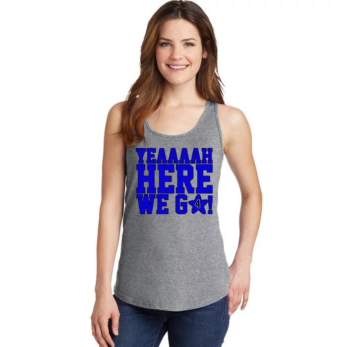 Yeah Here We Go Dallas Football Sport Ladies Essential Tank