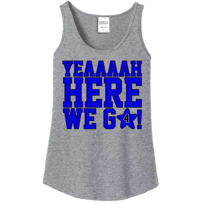 Yeah Here We Go Dallas Football Sport Ladies Essential Tank