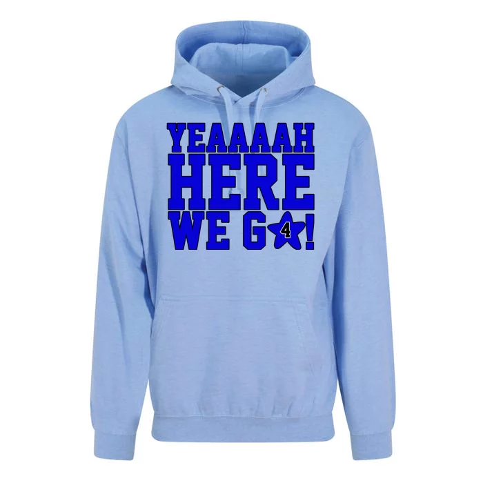 Yeah Here We Go Dallas Football Sport Unisex Surf Hoodie