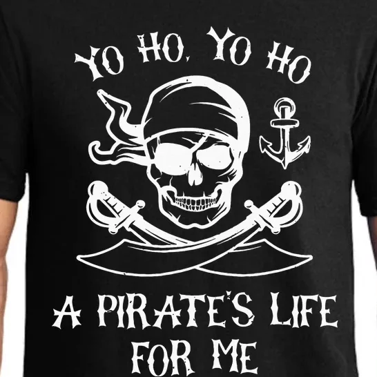 Yo Ho Yo Ho A Pirates Life For Me Spooky Skeleton Pirate Pajama Set