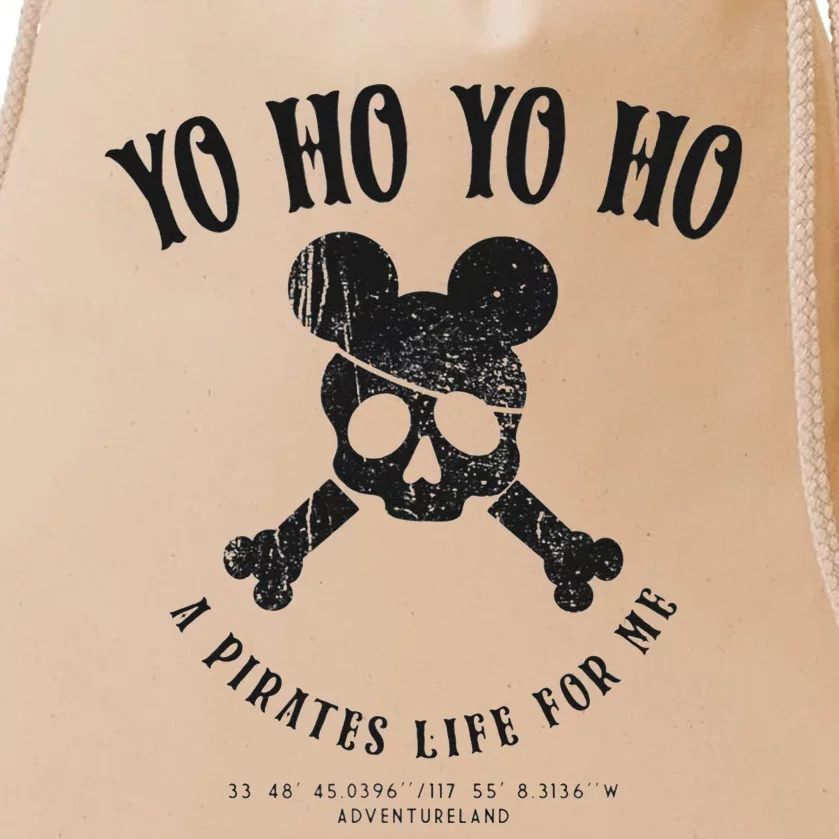 YO HO YO HO Drawstring Bag