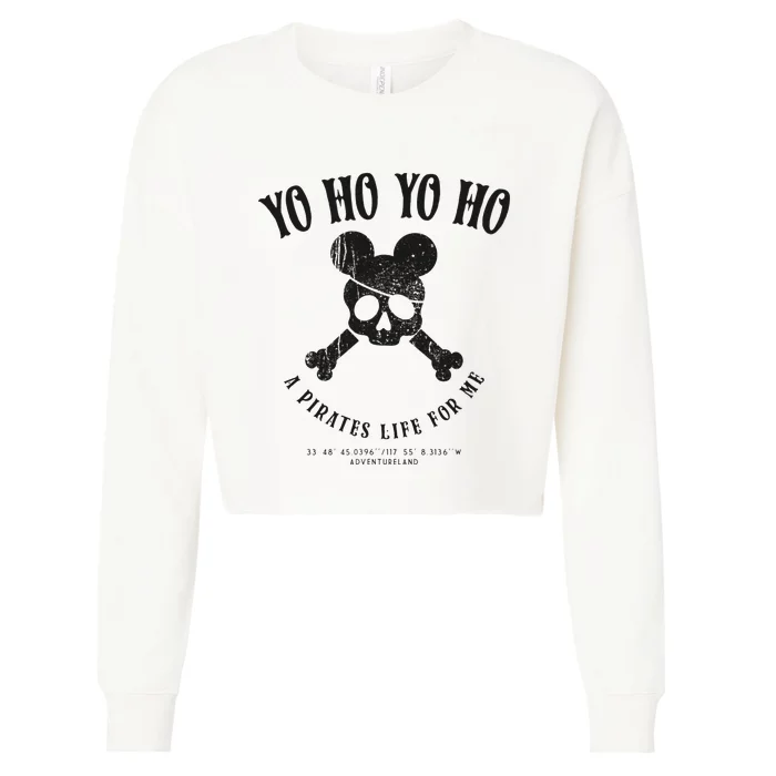 YO HO YO HO Cropped Pullover Crew