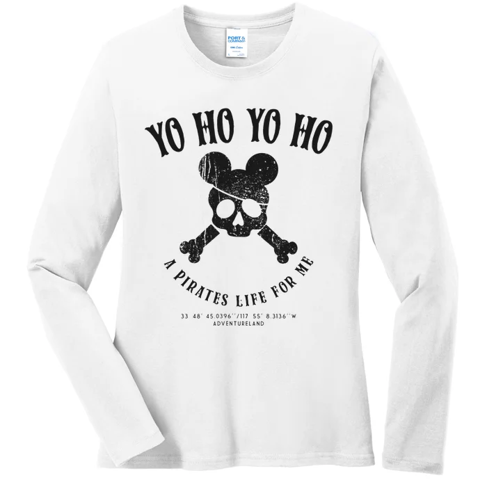 YO HO YO HO Ladies Long Sleeve Shirt