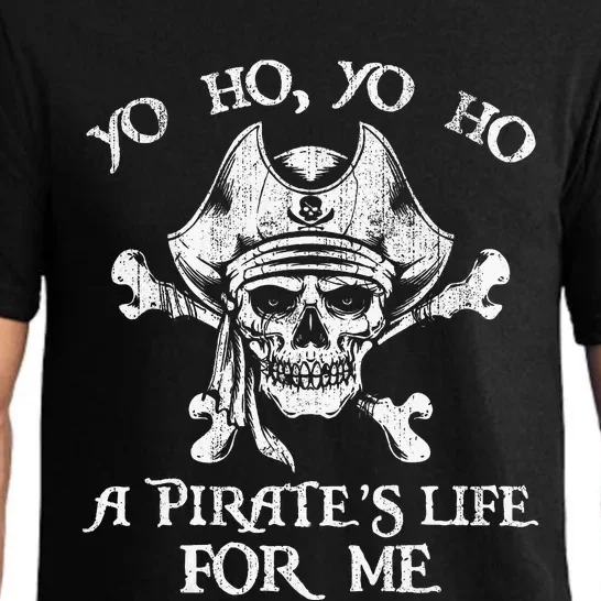 Yo Ho Yo Ho A PirateS Life For Me Skulls Pajama Set